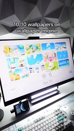 ALL WALLPAPERS 🔗 IN BIO

Wallpaper Engine is on Steam. Rainmeter tutorial for the day/date is linked in my bio @nightxparade ...