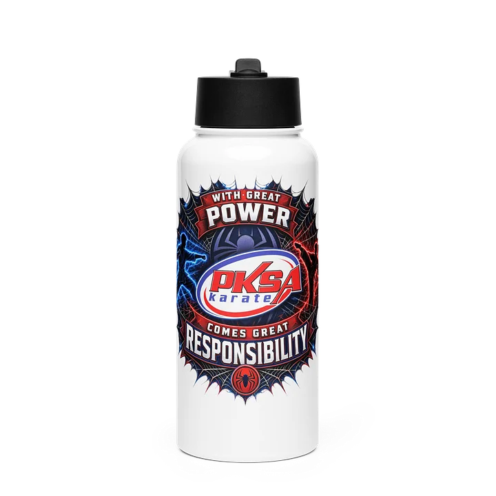 Great Power. Great Responsibility #2 Water Bottle product image (1)