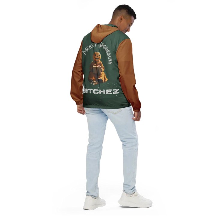 Merry Spookmas UNISEX Windbreaker Jacket product image (1)
