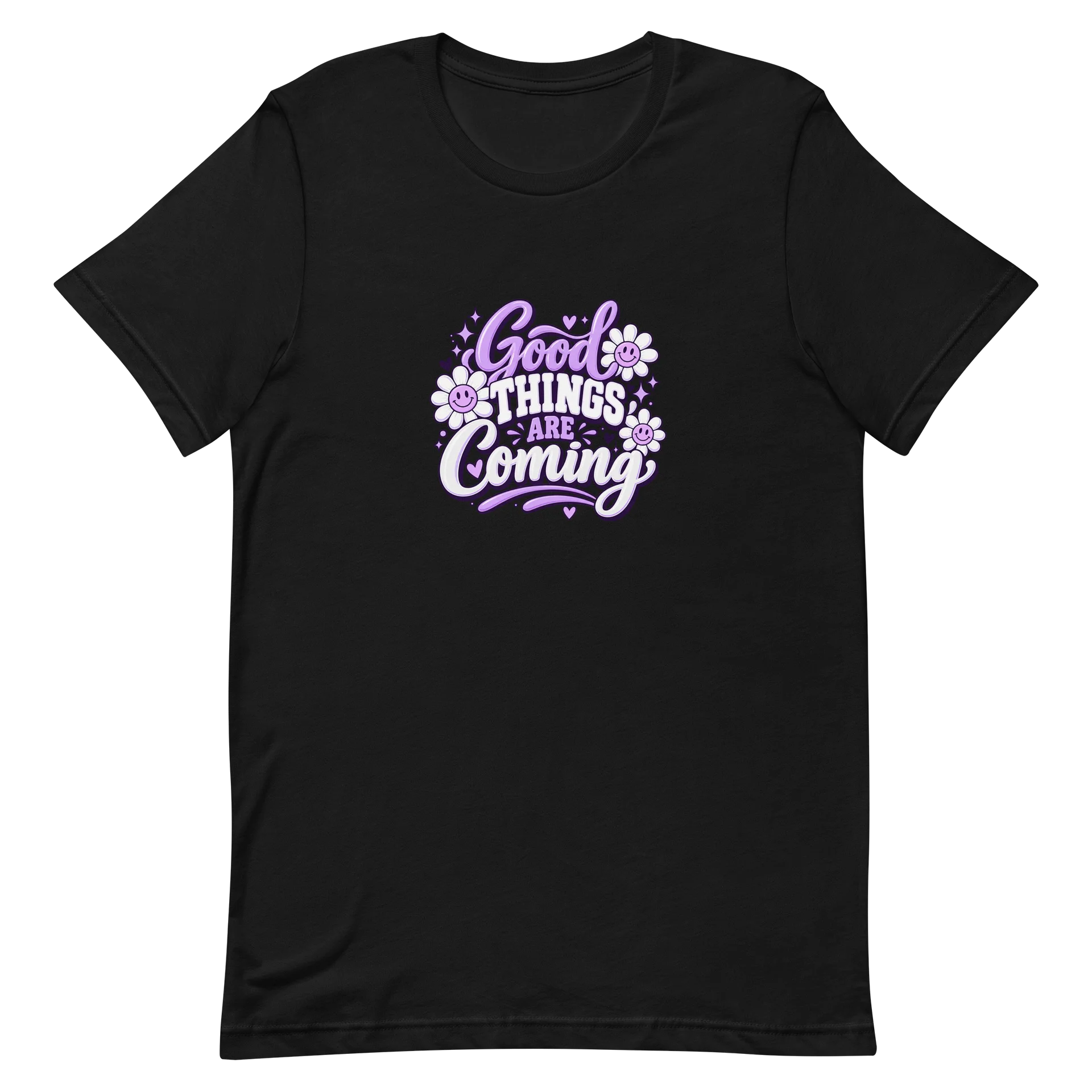 Good Things Are Coming Retro Floral Tee product image (4)