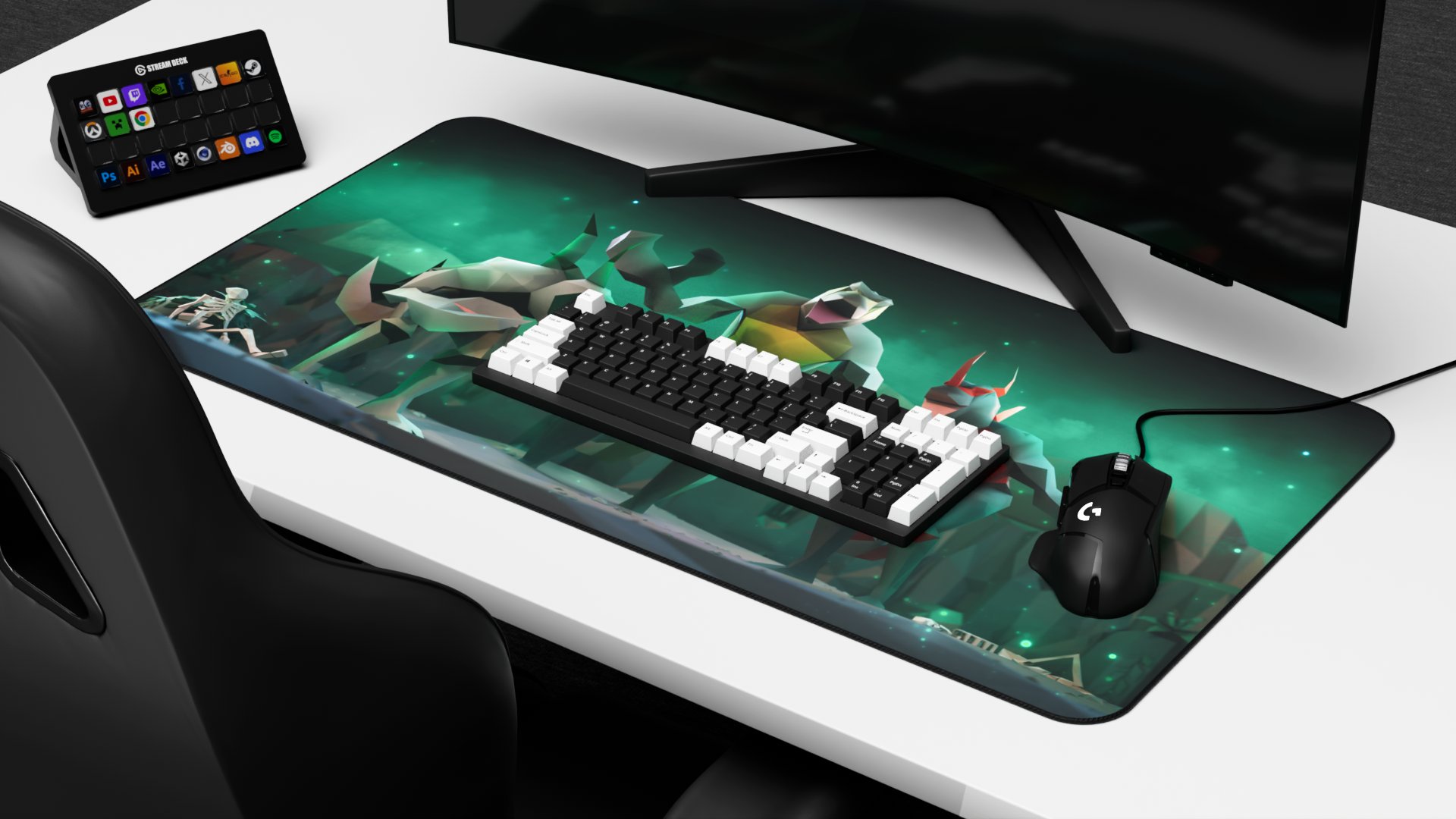 Dagannoth Kings | Large 3D Desk Mat product image (5)