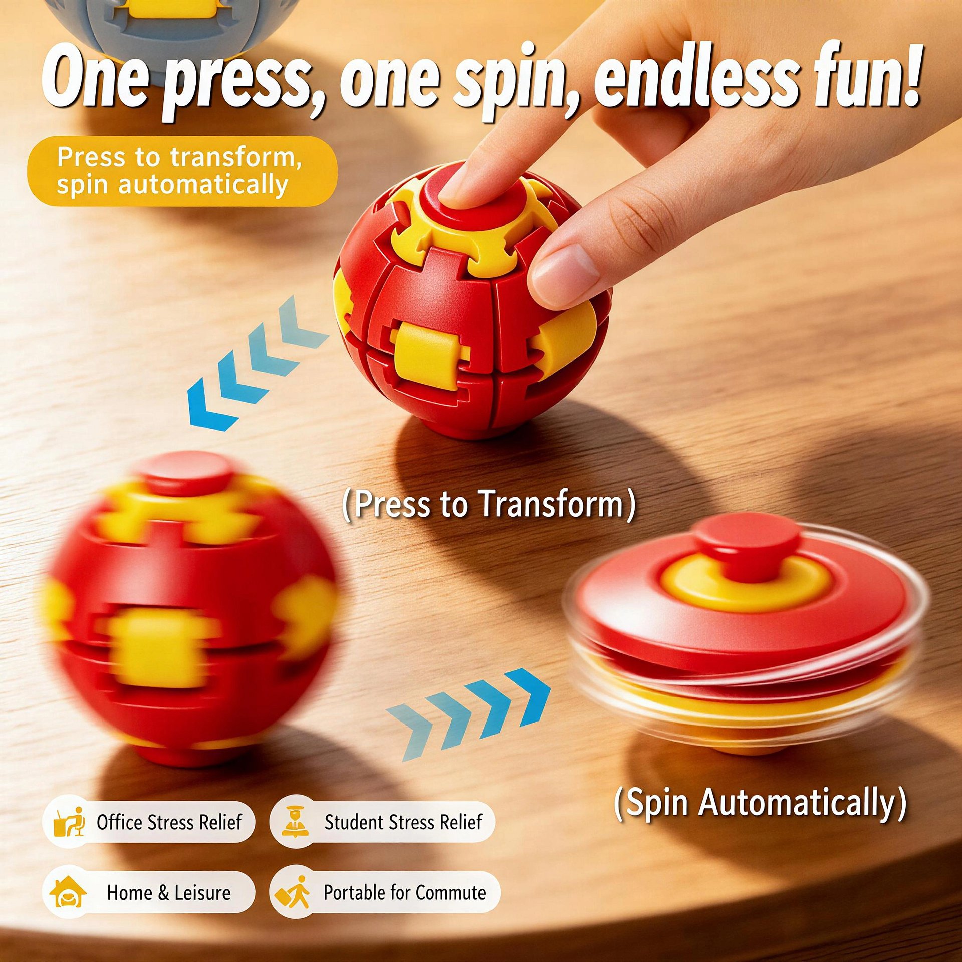 Press & Spin Fidget Toy product image (4)