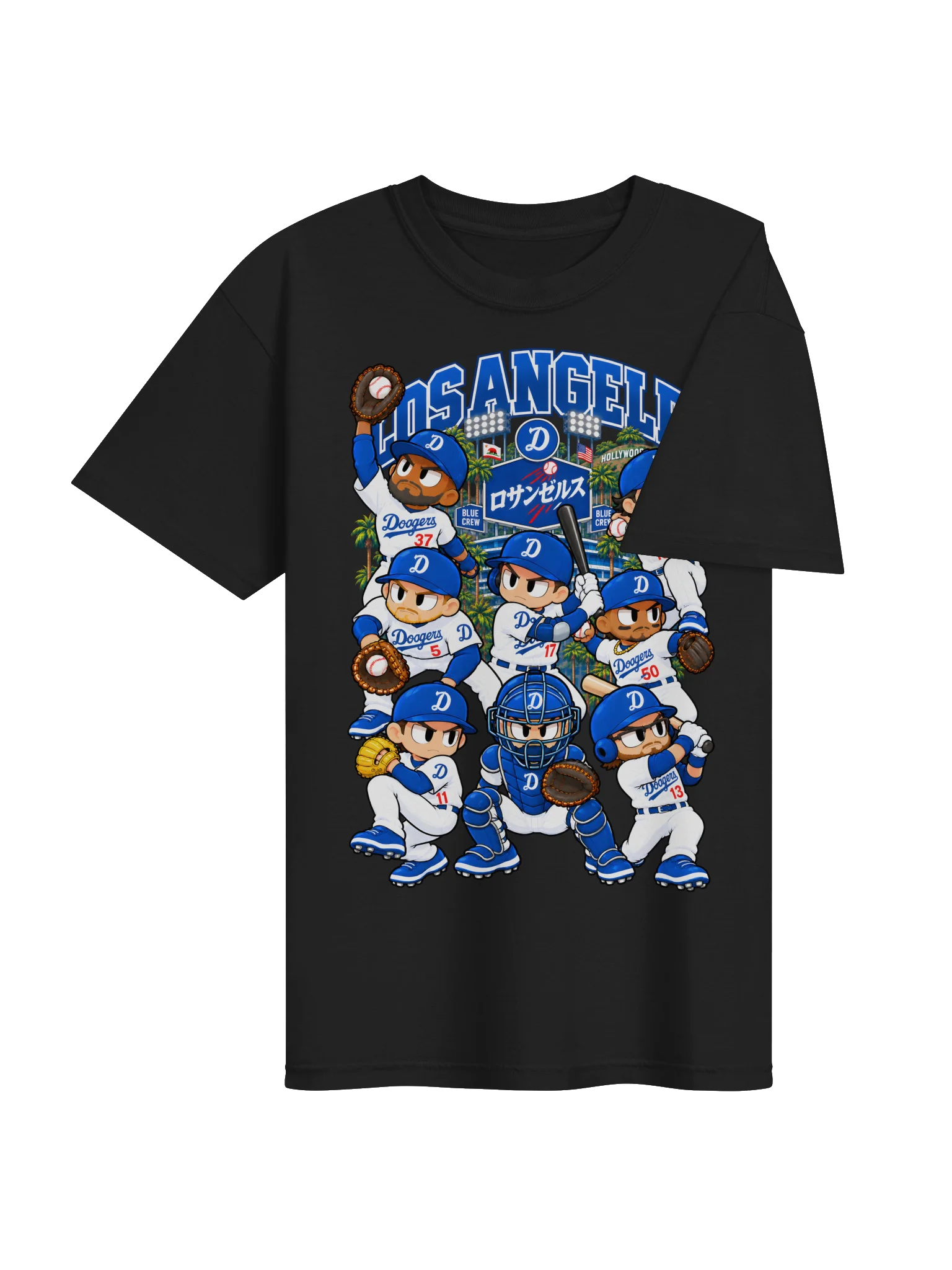 Los Angeles Baseball Animated Player T-Shirt product image (4)