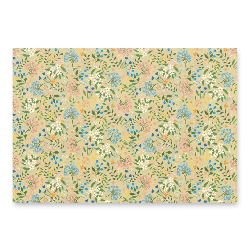 Bluebird Wrapping Paper Set 1 in Tan product image (10)