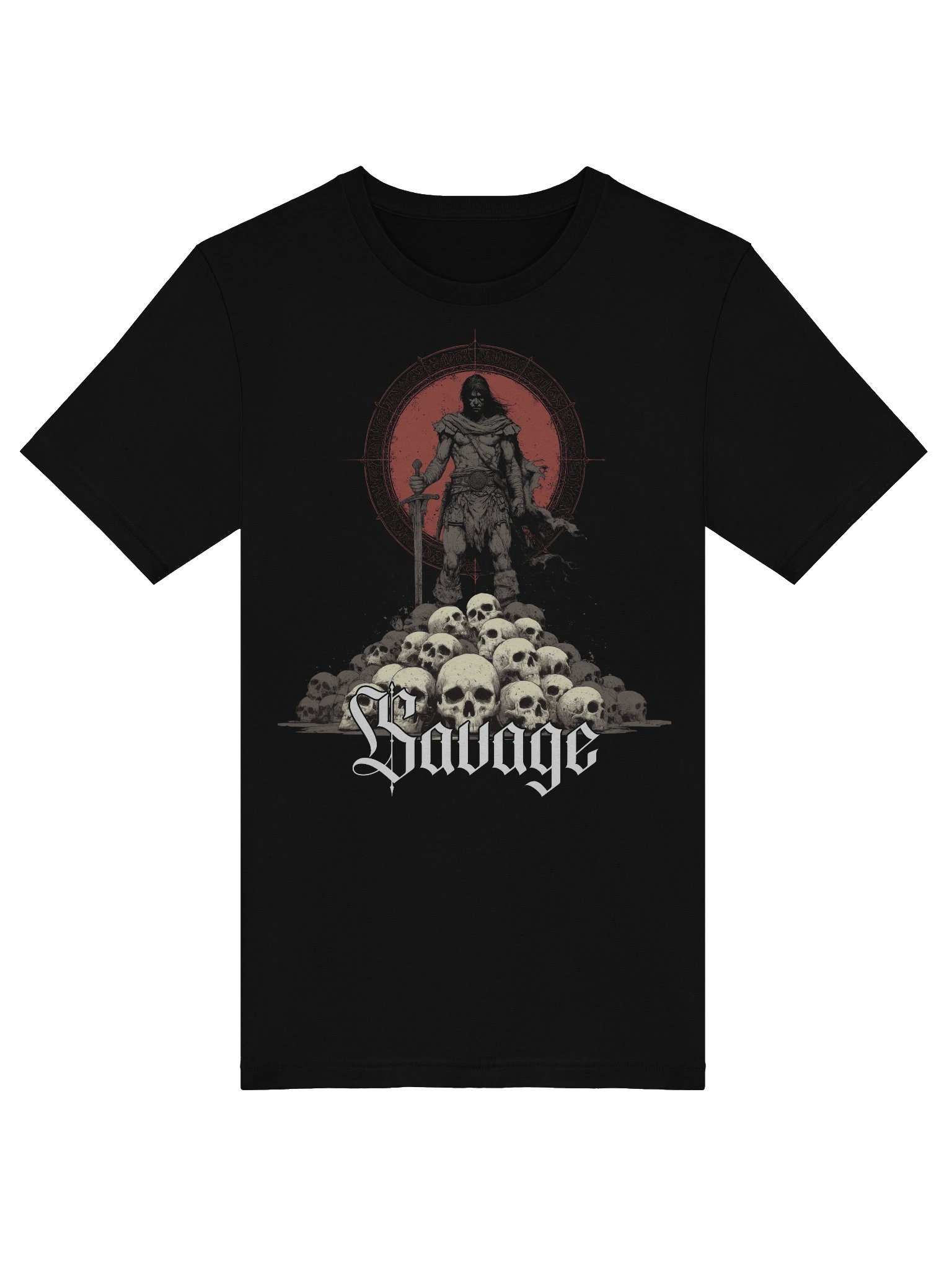 Savage Sword Conan Cimmeria Barbarian Robert E. Howard Hyborian Crom T-Shirt product image (5)