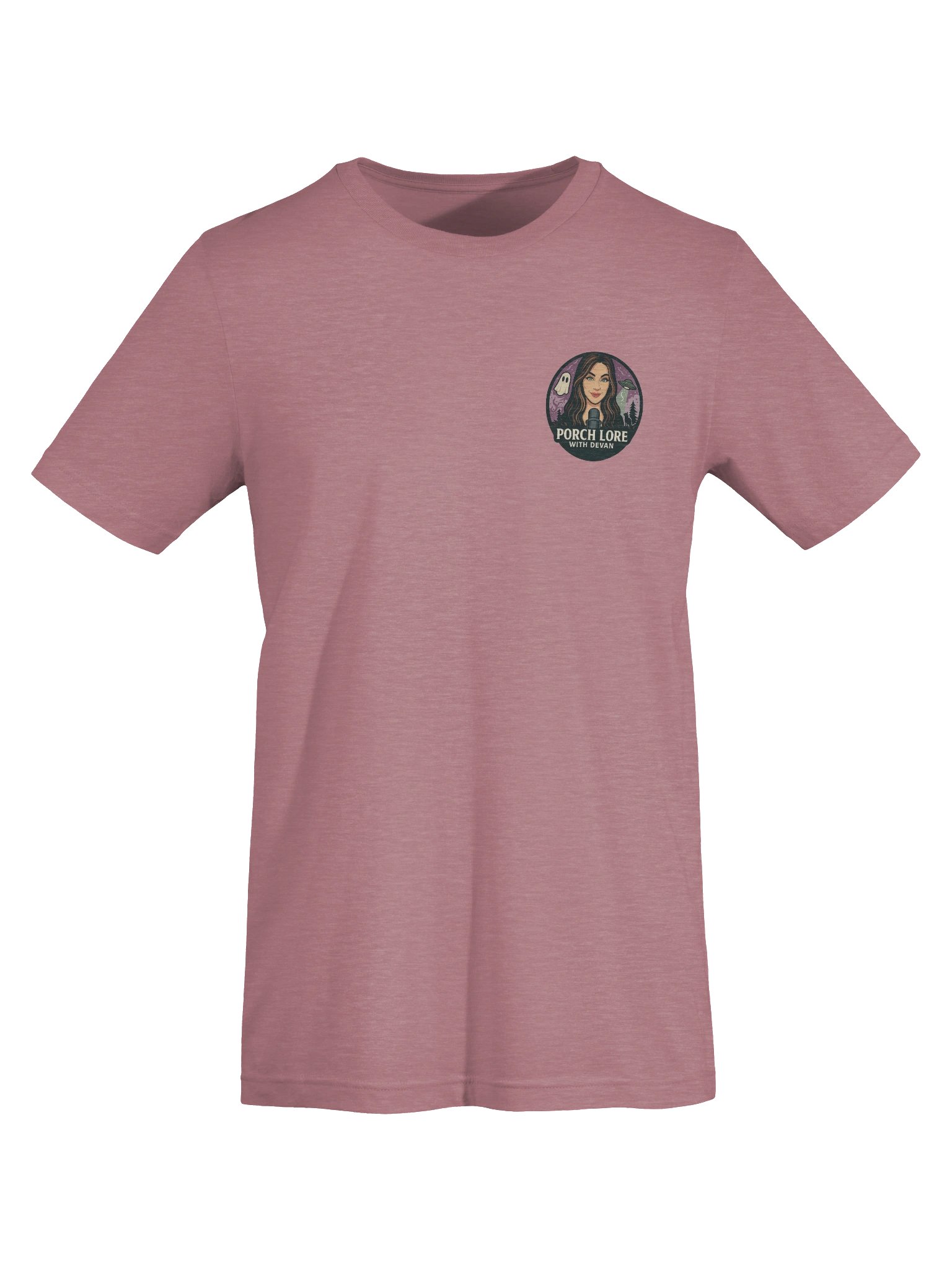 CRYPTID BESTIES W/ FRONT LOGO SUPER SOFT T-SHIRT (HEATHERED COLORS PT.2) product image (7)