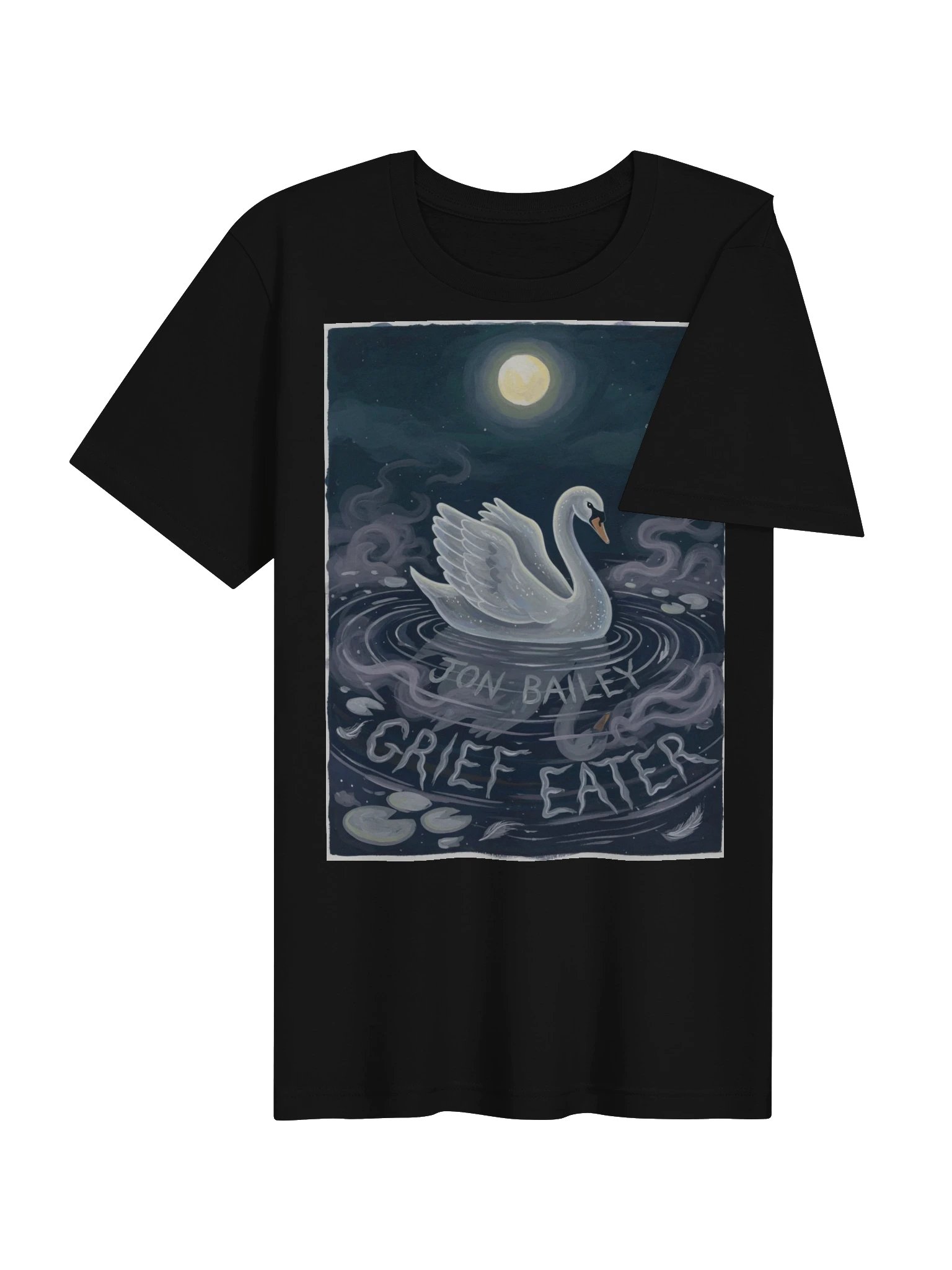 Haunted Bird Tee — Moonlit Swan product image (10)