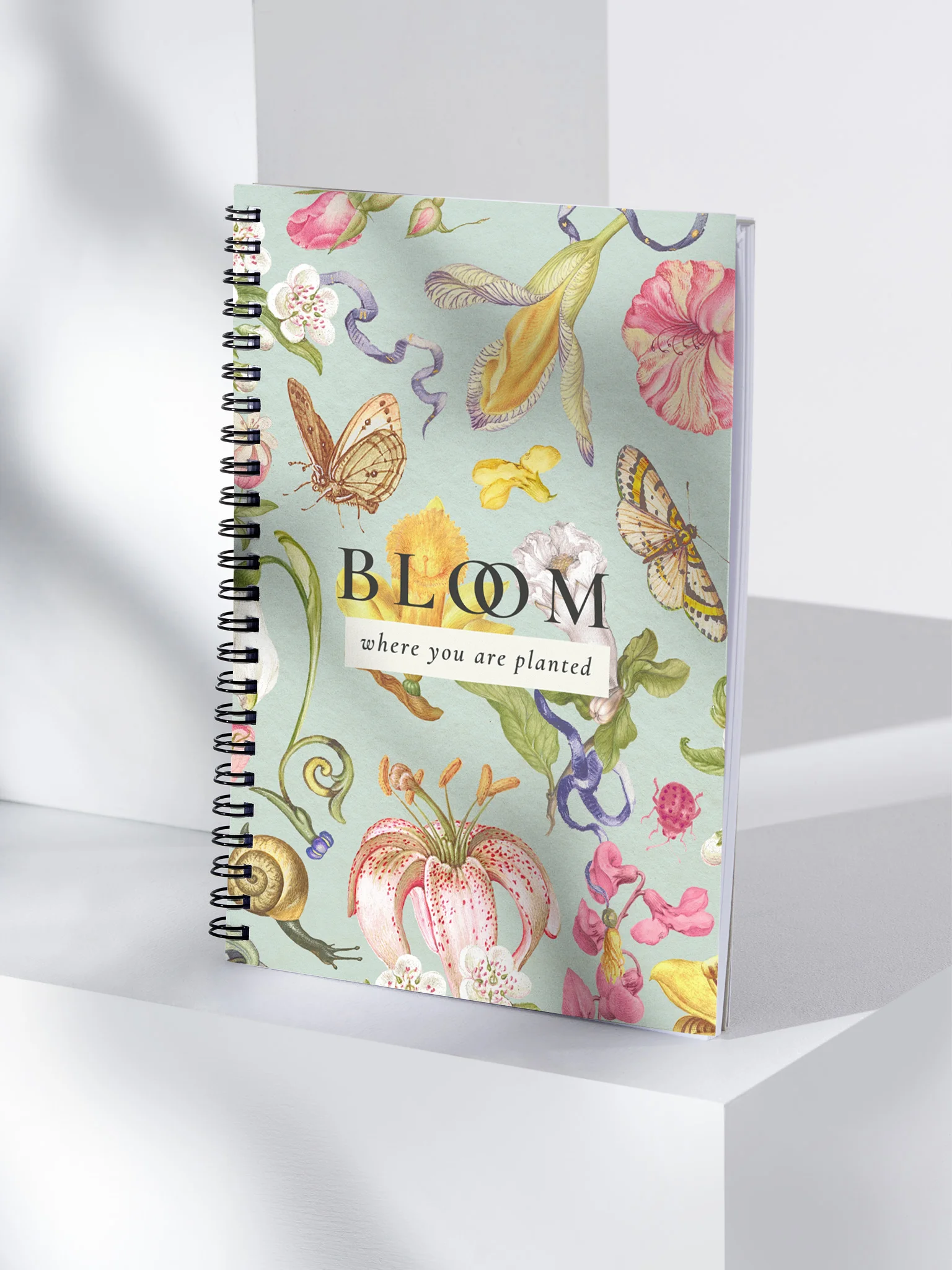 Bloom Spiral Notebook – “Where You Are Planted” Edition product image (4)