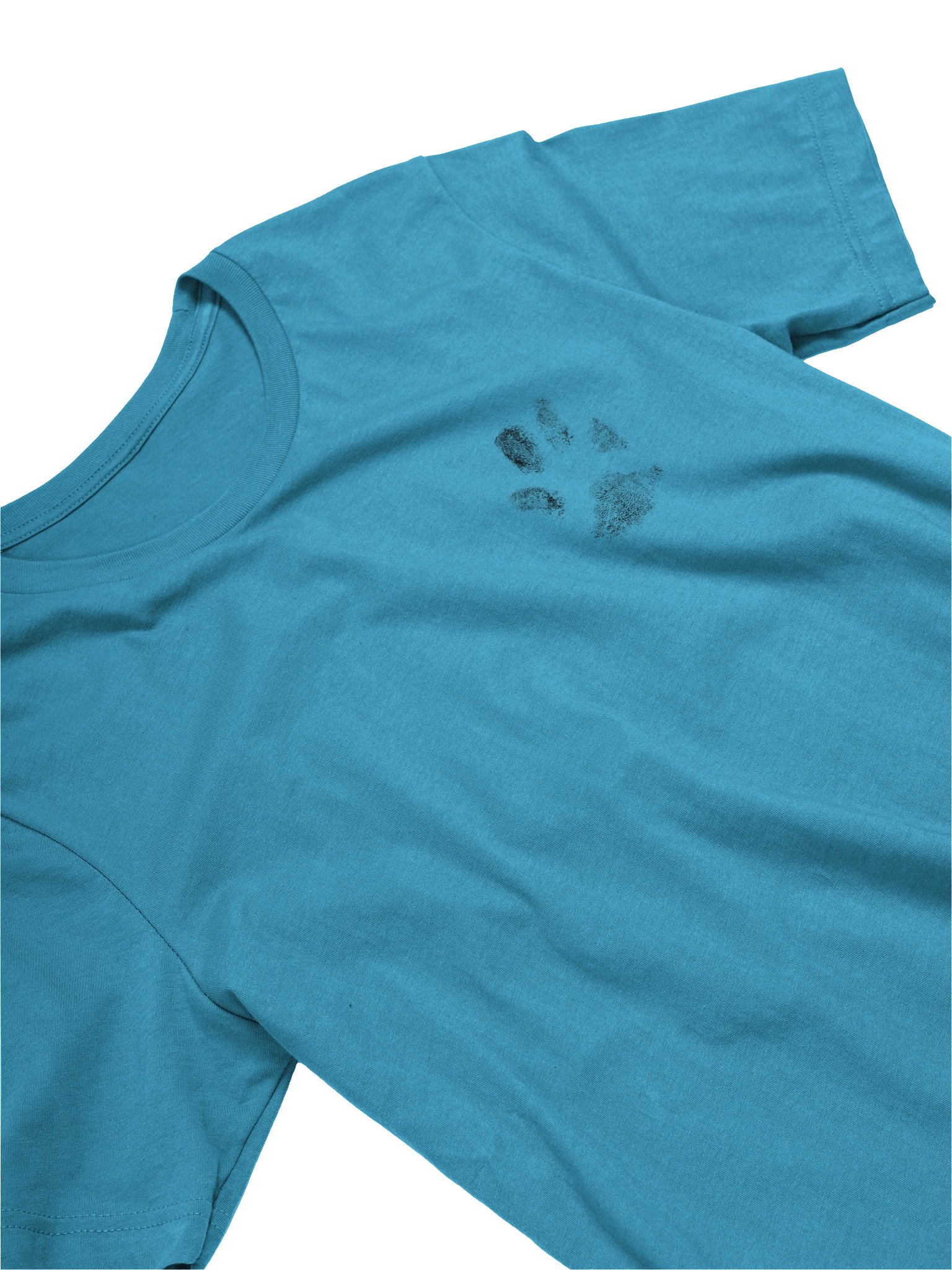 Paw Print Blue Shirt product image (1)