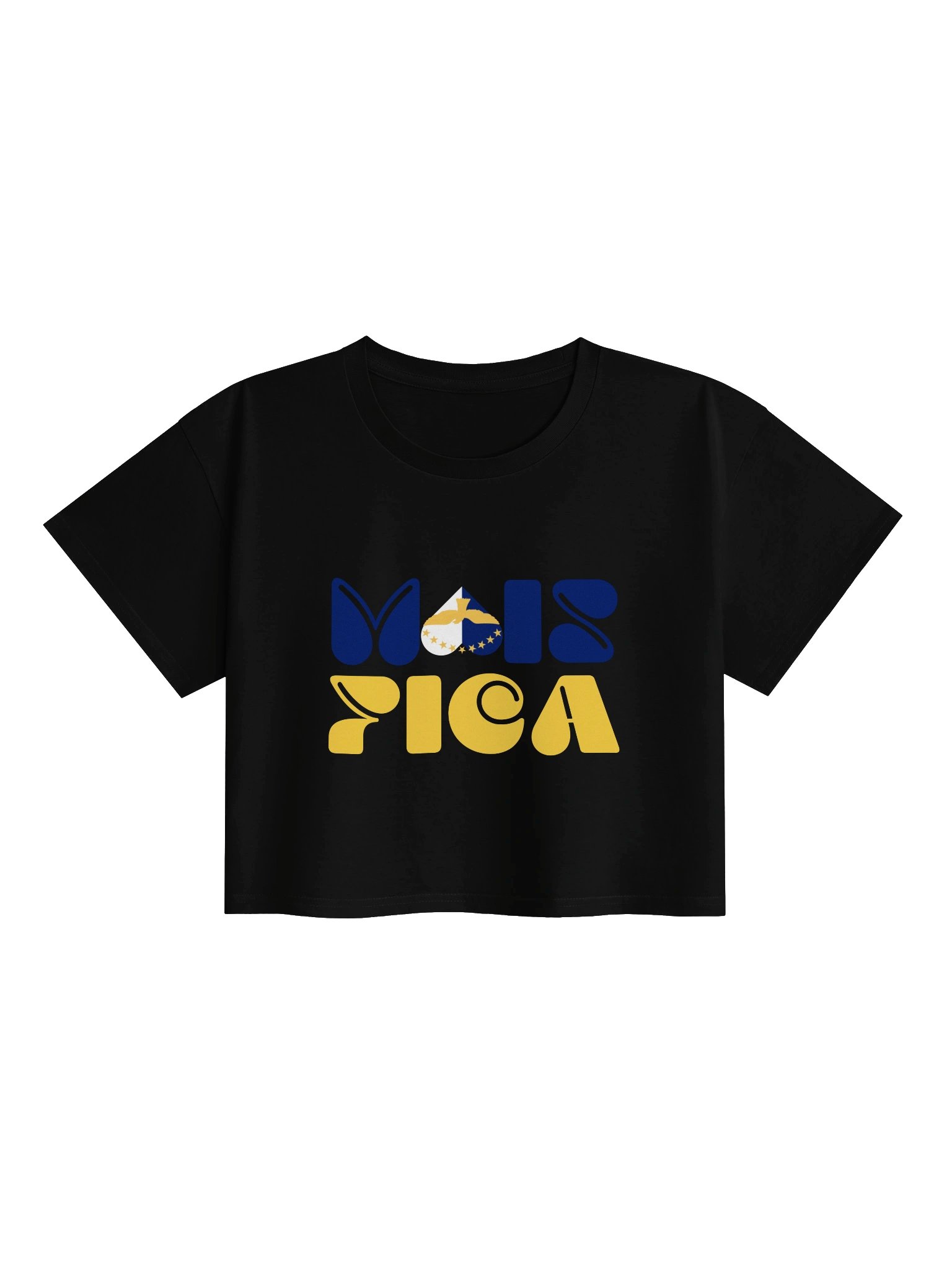 mais fica curly (azores) crop tee product image (1)