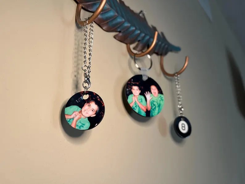 Custom Reflective Photo Wristlet with Heavy Duty Nylon product image (5)
