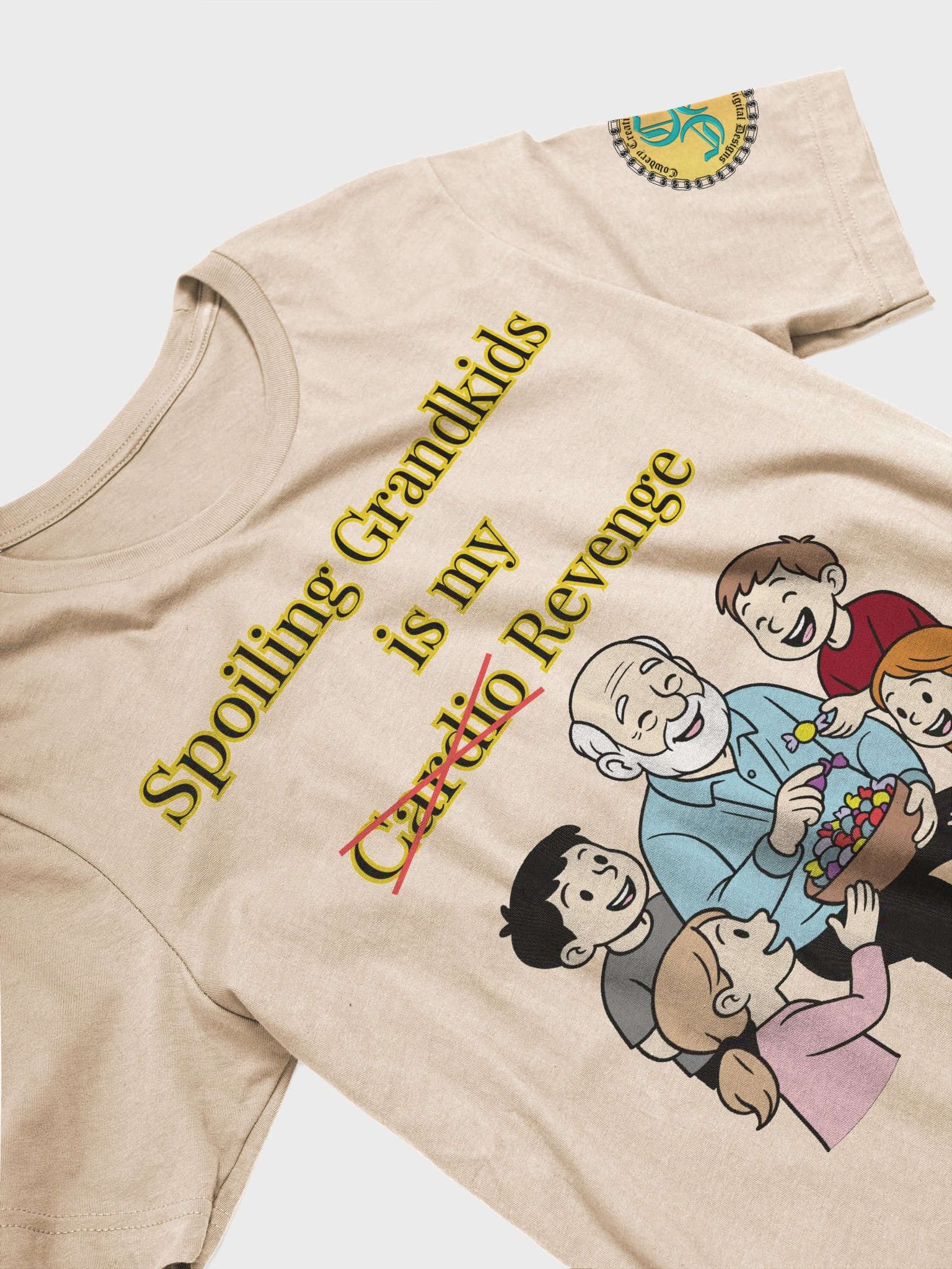 Spoiling Grandkids is my Cardio (Male) Bella+Canvas Supersoft T-Shirt Colors (7) product image (26)