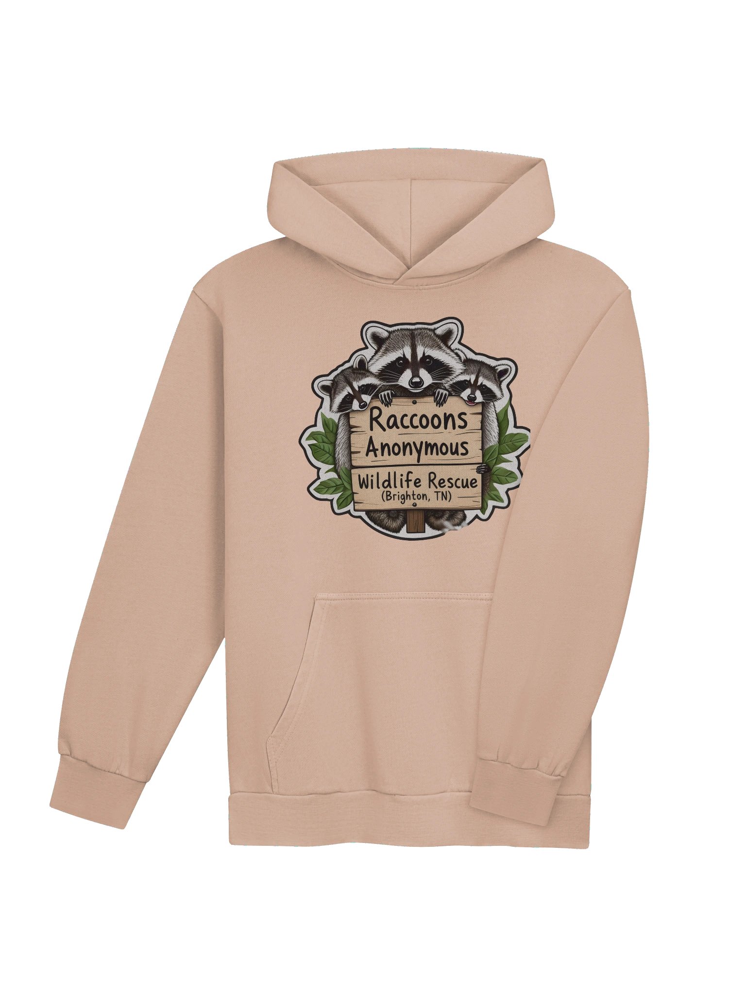 Raccoons Anonymous Wildlife Rescue Hoodie product image (4)