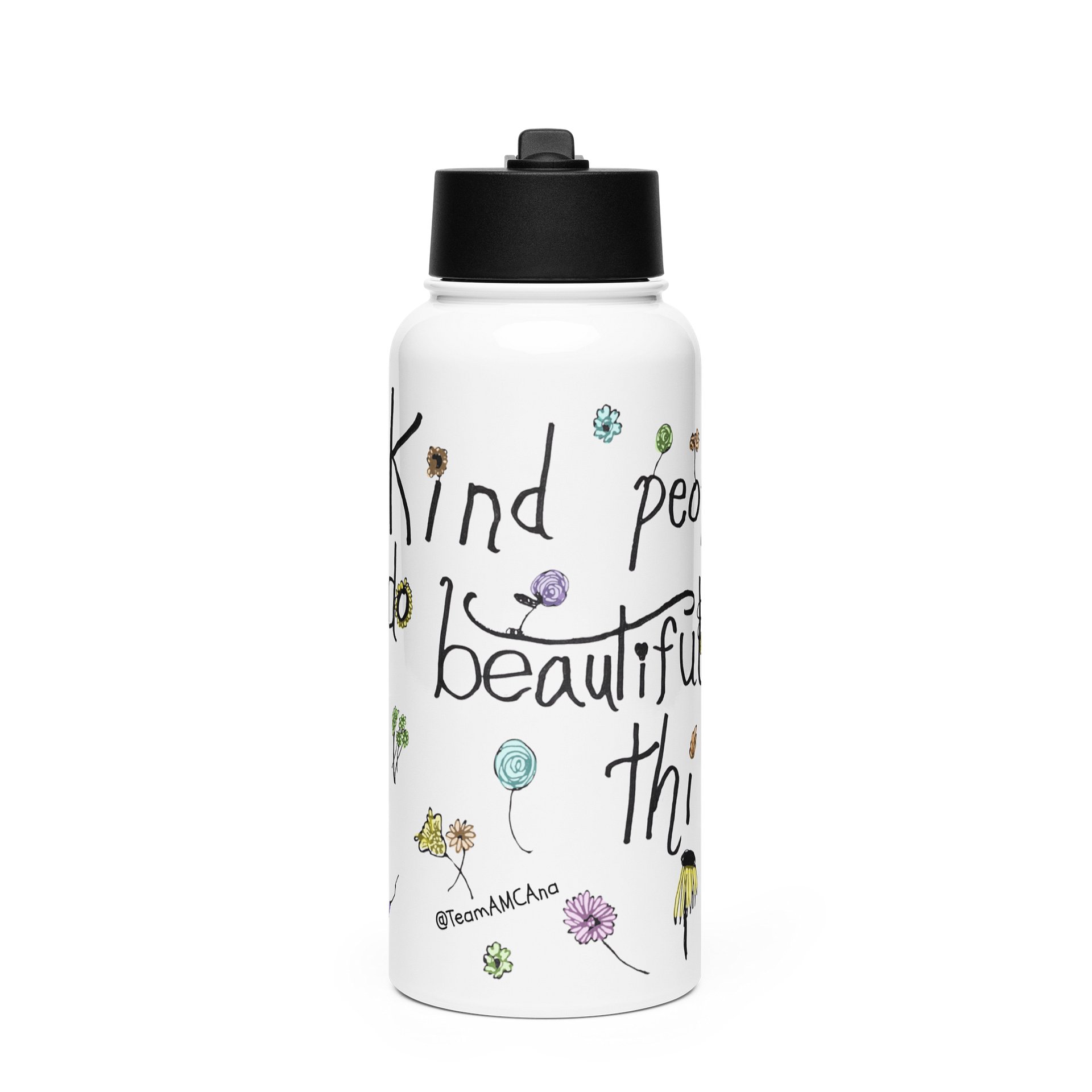 Ana's Wildflowers WATER BOTTLE product image (1)
