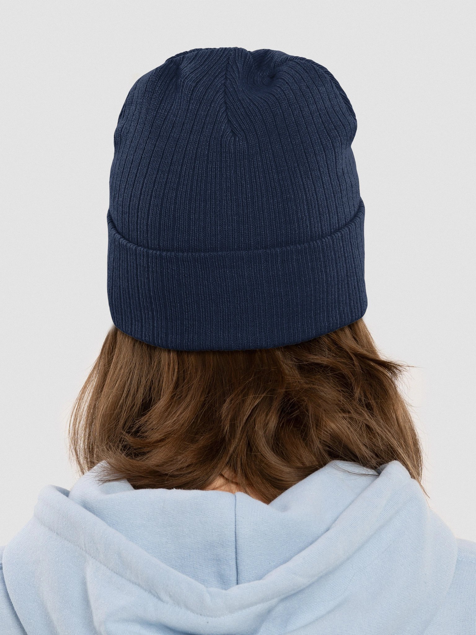 Atlantis Ribbed Knit Beanie- White Algoma product image (9)