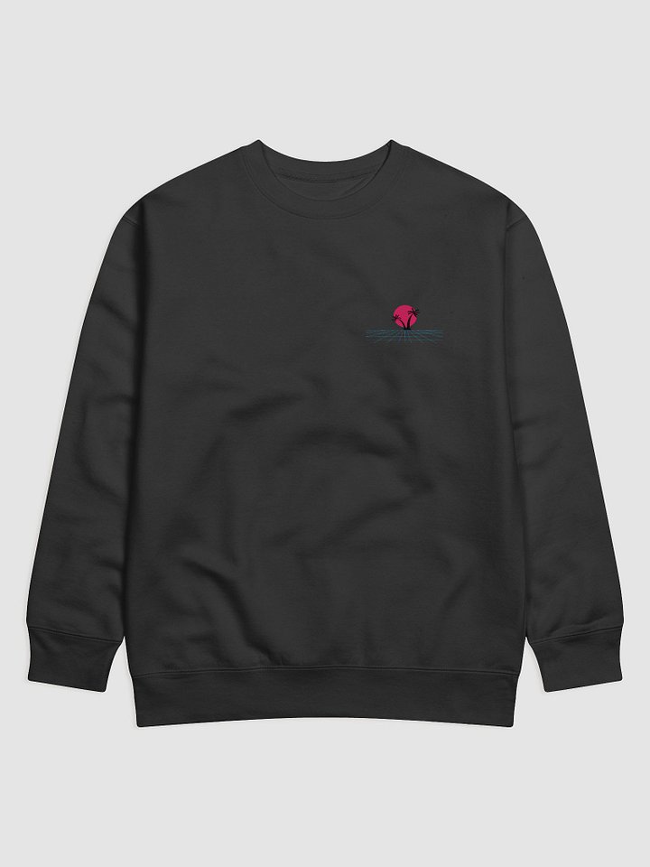 Retro-Futuristic Sunset Sweatshirt product image (3)