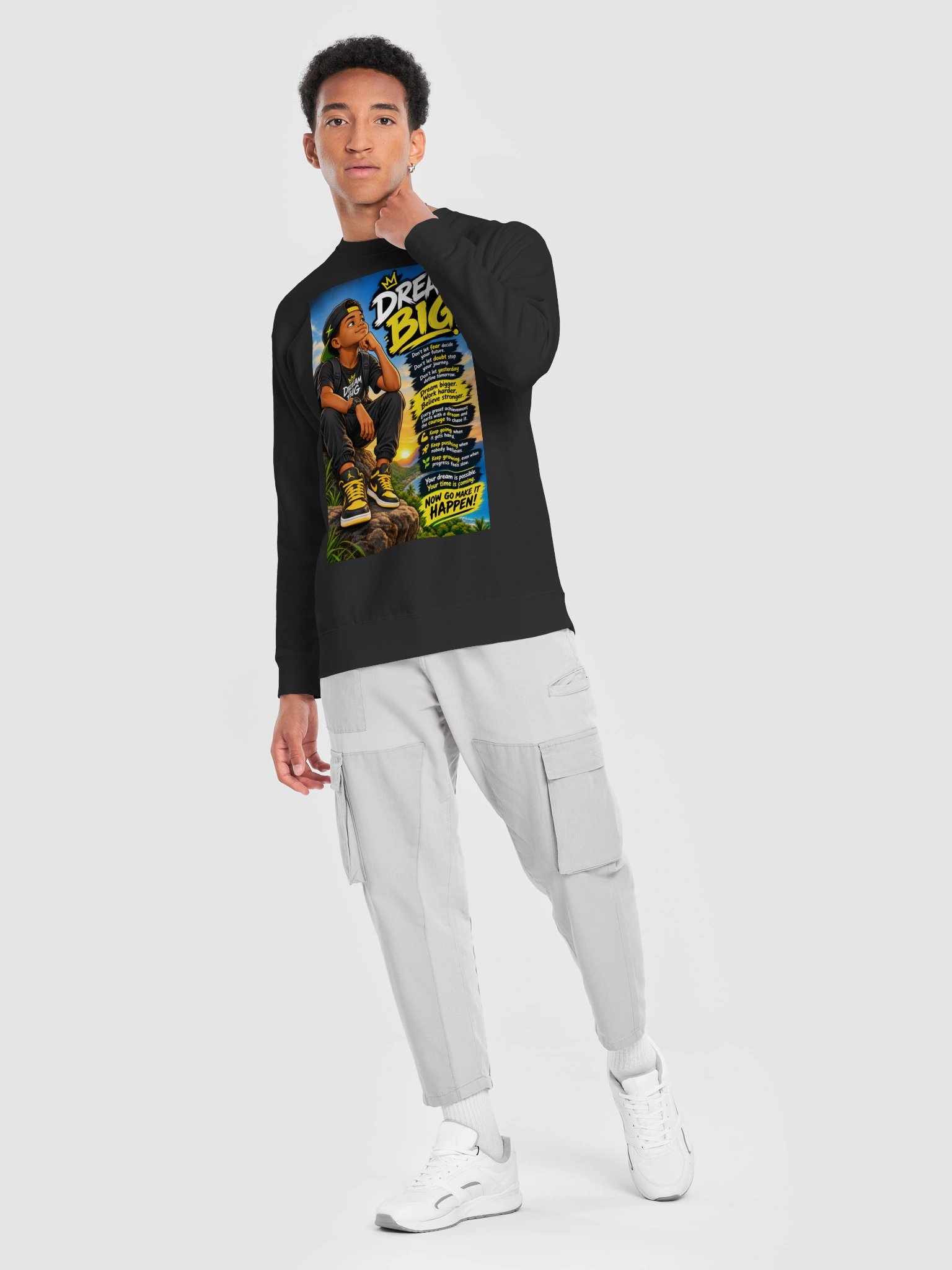 Dream Big Motivational Sweatshirt product image (7)