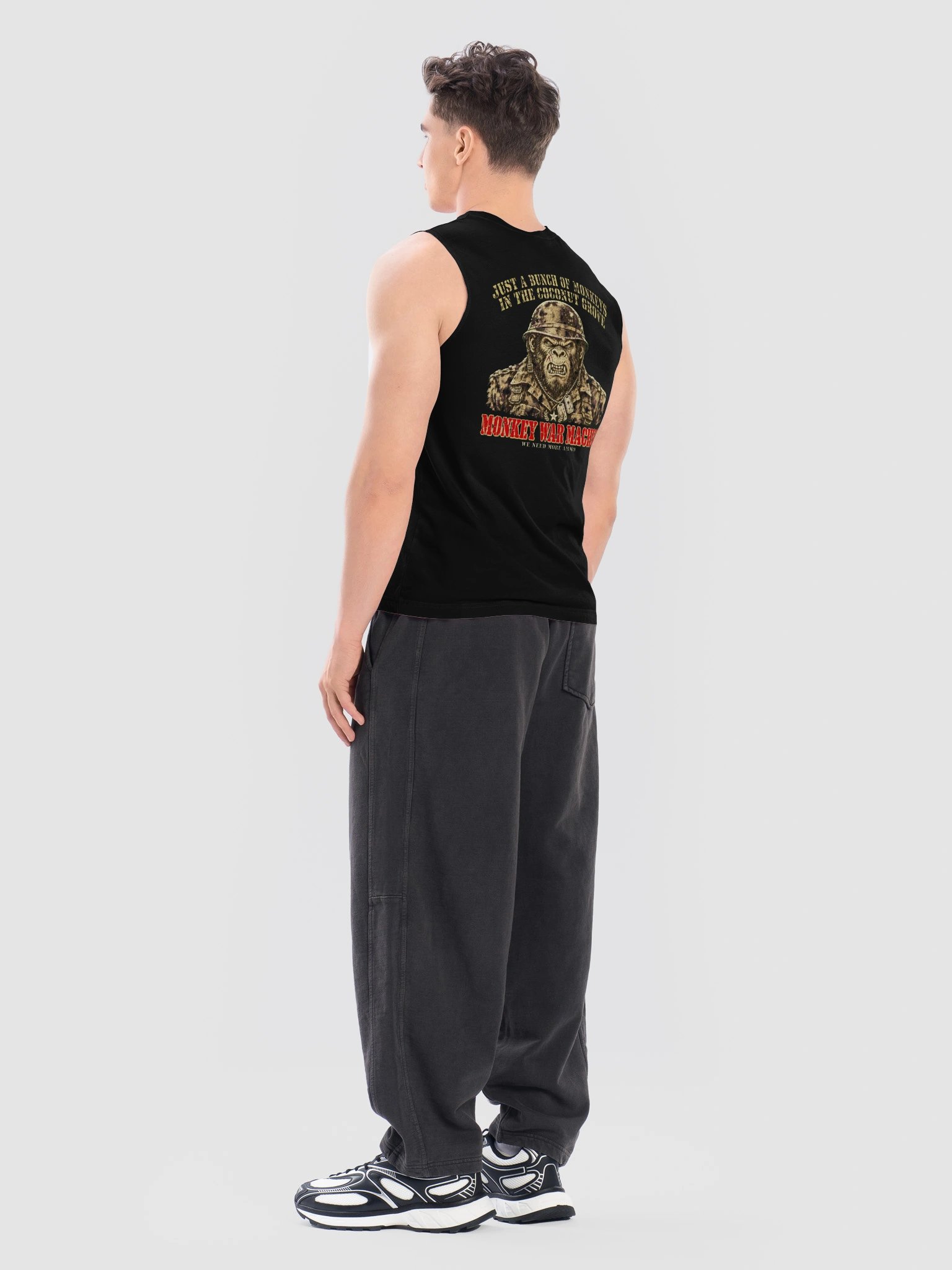 Monkey War Machine "Coconut Grove" Muscle Tank product image (10)