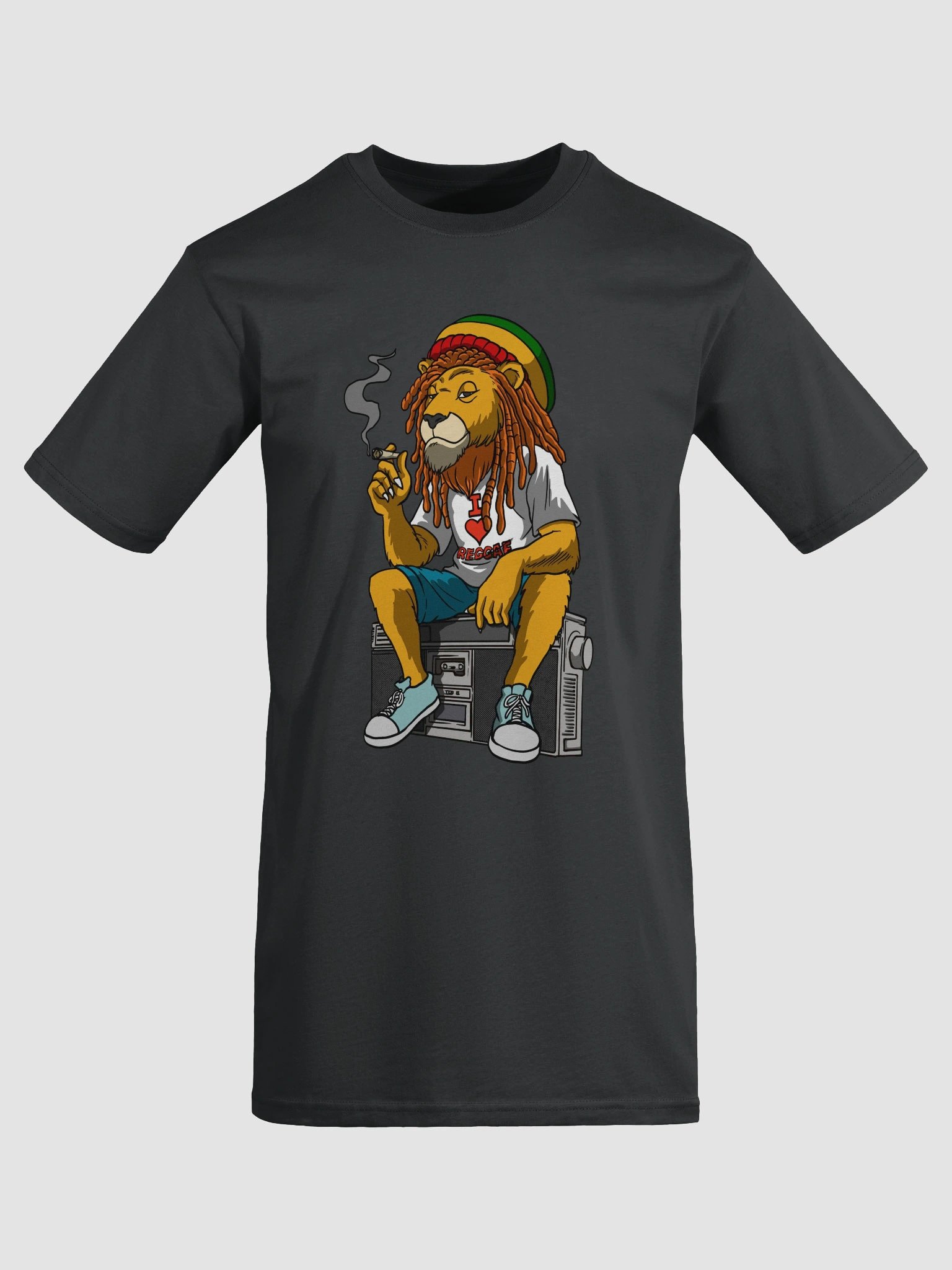 Reggae Lion Men's Premium Tee product image (1)