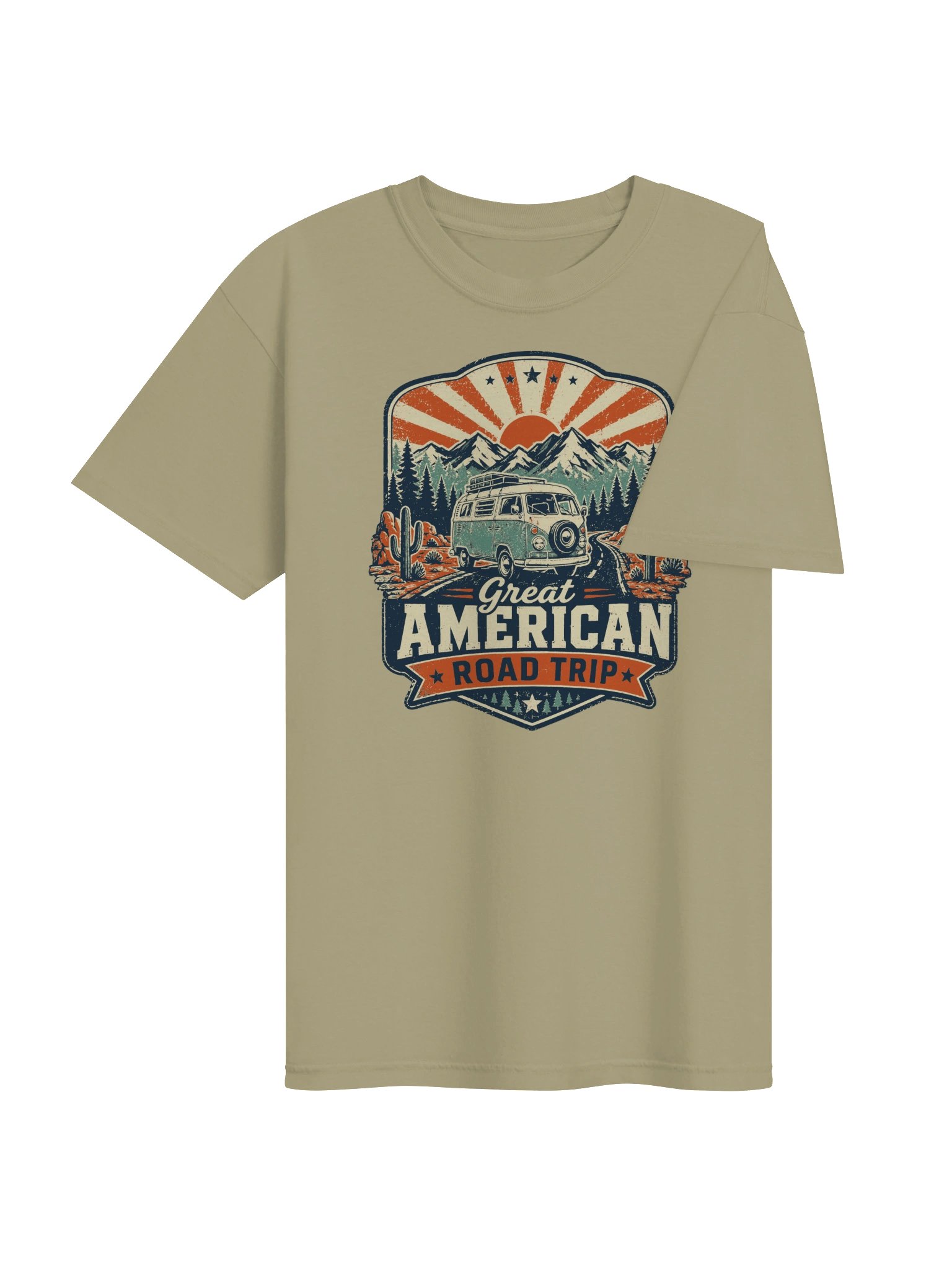 Great American Road Trip T-Shirt | Vintage USA Travel Adventure Tee product image (12)