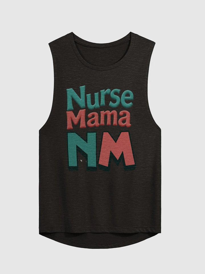 Nurse Mama NM Flowy Muscle Tank product image (5)
