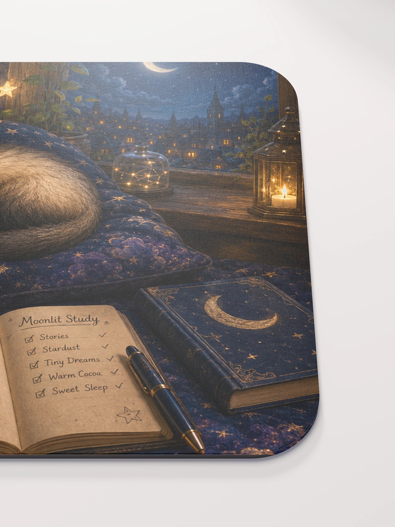 Dream Star's Moonlit Study Mouse Pad product image (6)