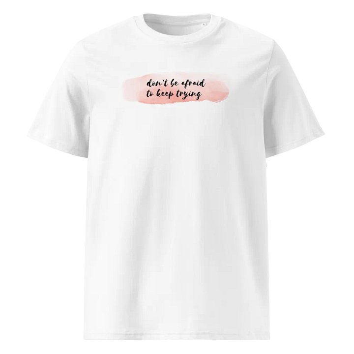 don't be afraid t-shirt product image (1)