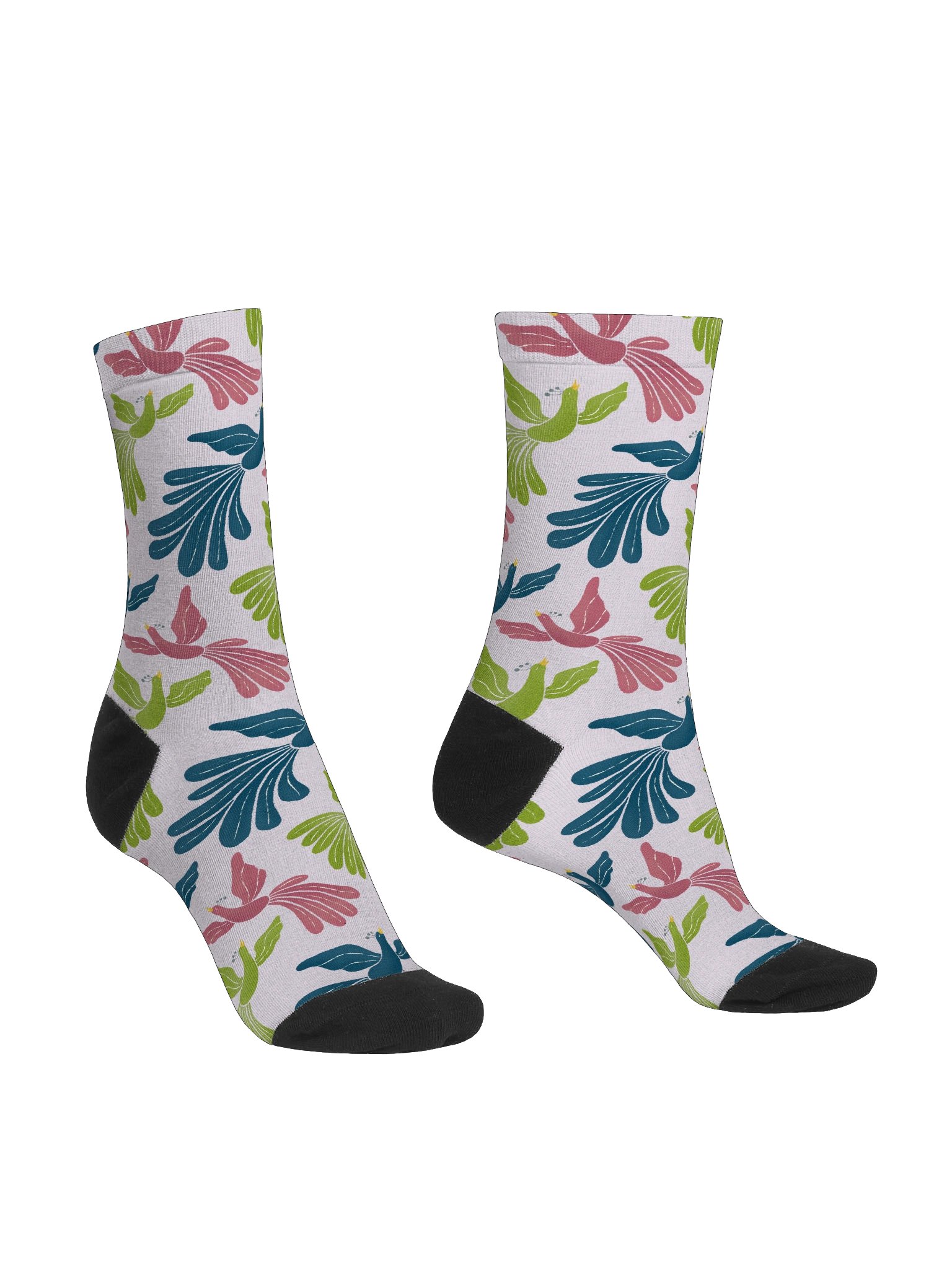 Mid-Century Modern Firebirds Premium Sustainable Crew Socks product image (3)
