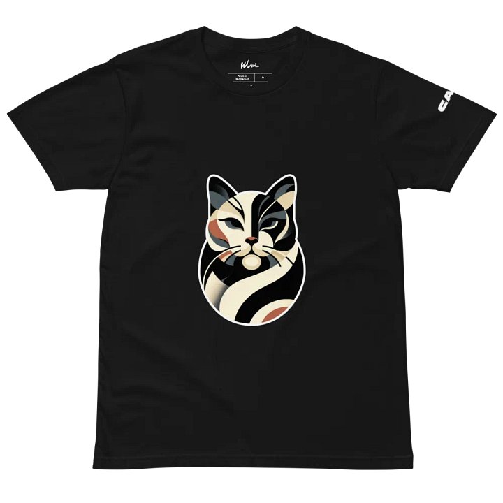 Stylish Cat Art Unisex T-Shirt – Bold & Unique Design product image (2)