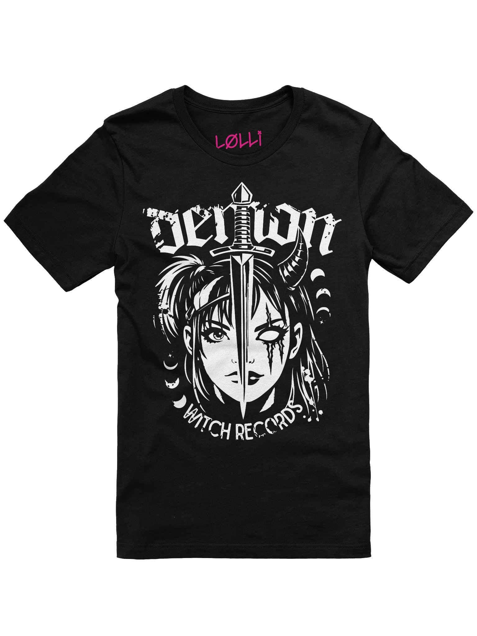 Demon Witch Records Black T-Shirt product image (1)