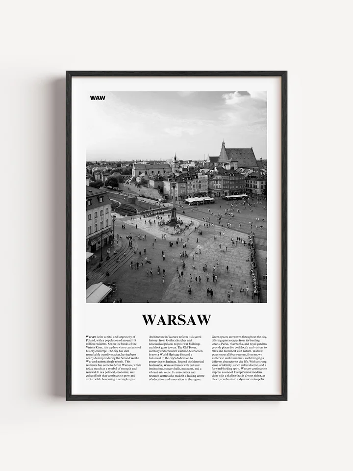 Warsaw 02 Newspaper Poster product image (1)