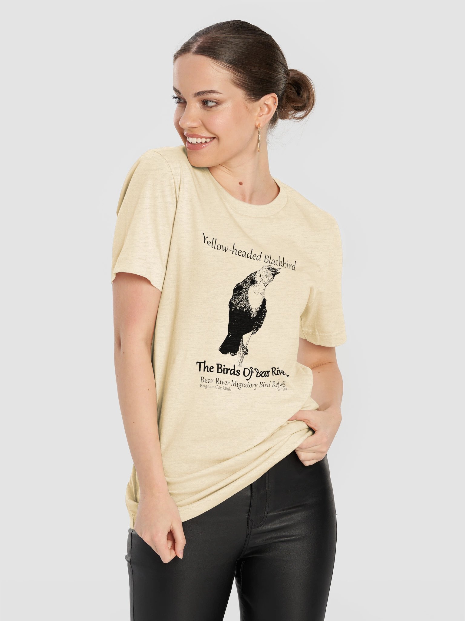 Birds of Bear River Yellow-headed Blackbird Unisex T-shirt product image (151)