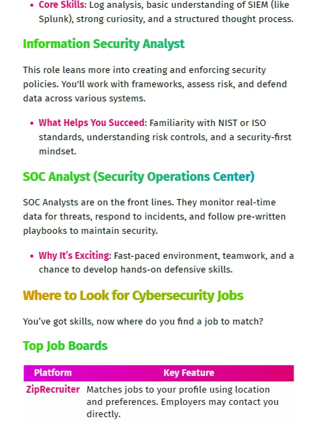 Google Cyber Security Professional Certificate Study Notes (Unofficial) product image (8)
