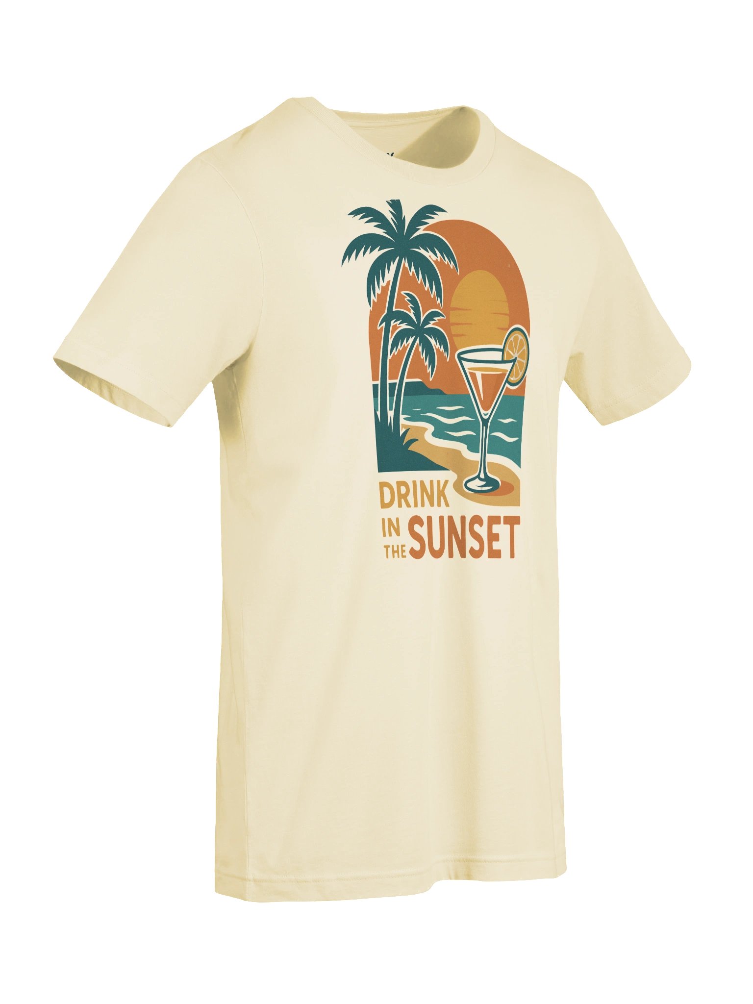 Sunset Sip Unisex Tee product image (9)