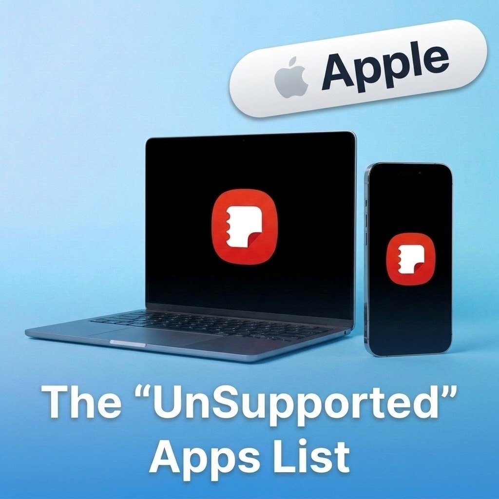 🍏 The "UnSupported" Apps List: For Mac + iPhone product image (1)