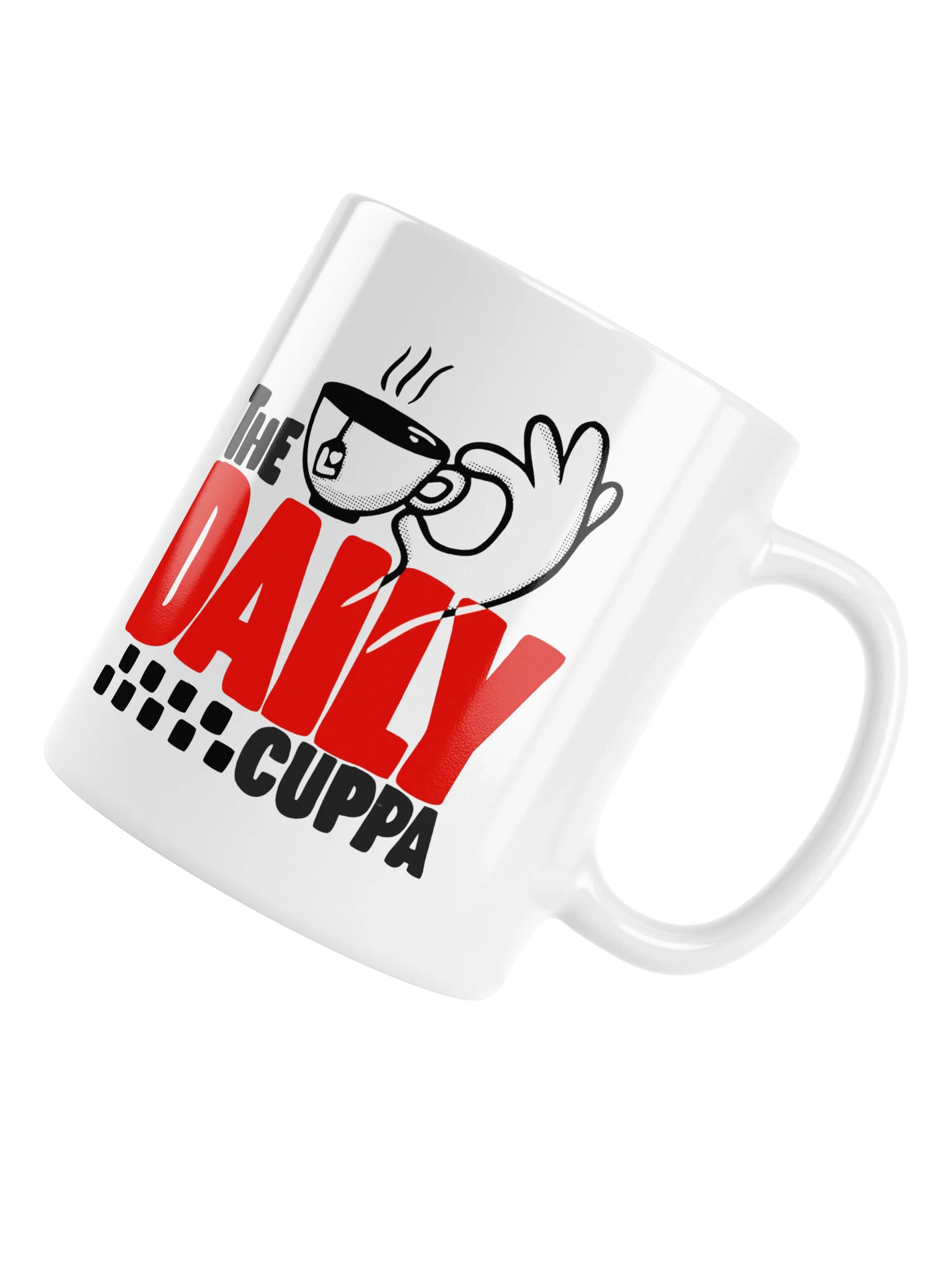 The Daily Cuppa - Mug - Red product image (6)
