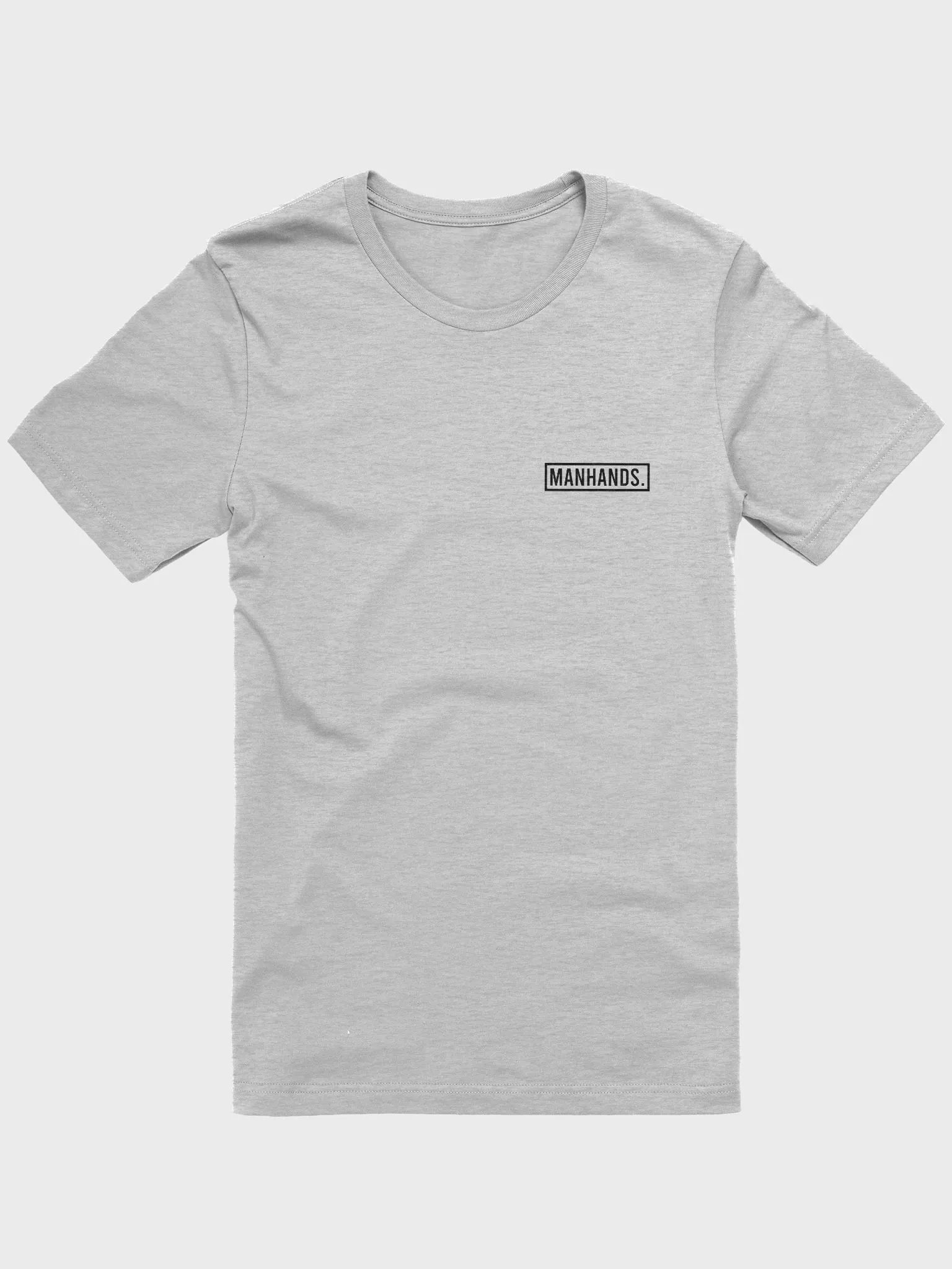 MANHANDS Classic Tee (Black Logo) product image (1)