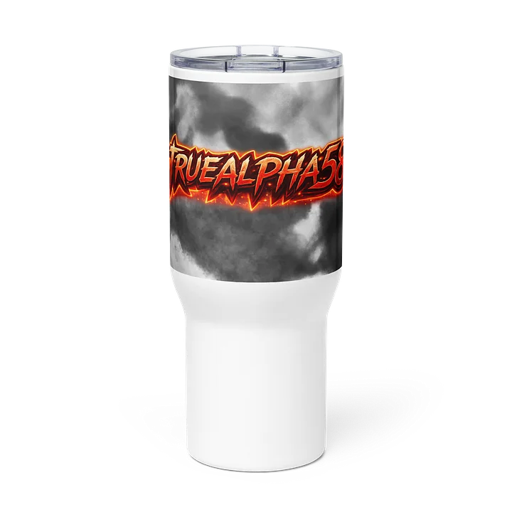 TRUEALPHA58 Fiery Logo Travel Mug product image (3)