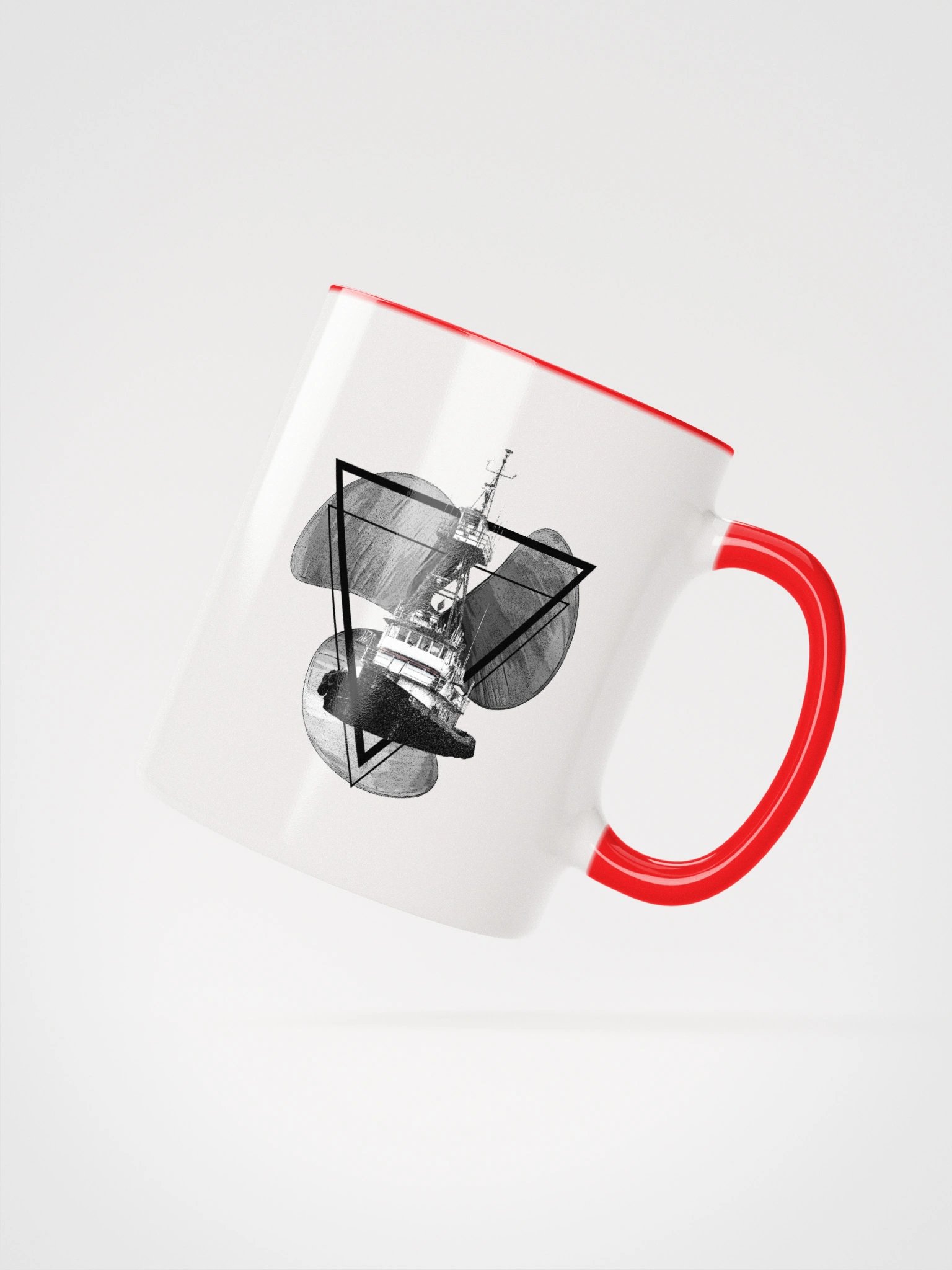 Three blade prop triangle Tug CE Mug 11oz & 15oz product image (2)