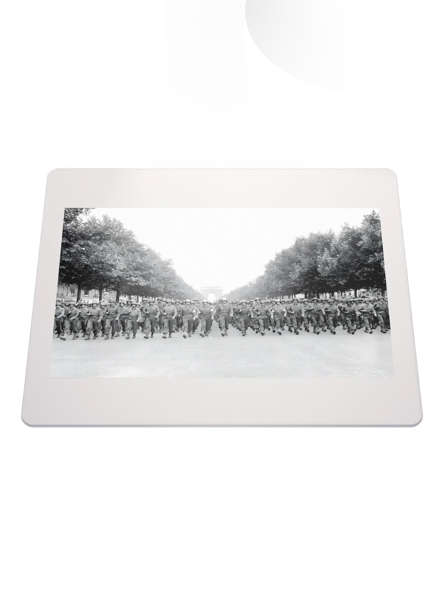 Triumph on the Champs-Élysées Gaming Mouse Pad product image (1)
