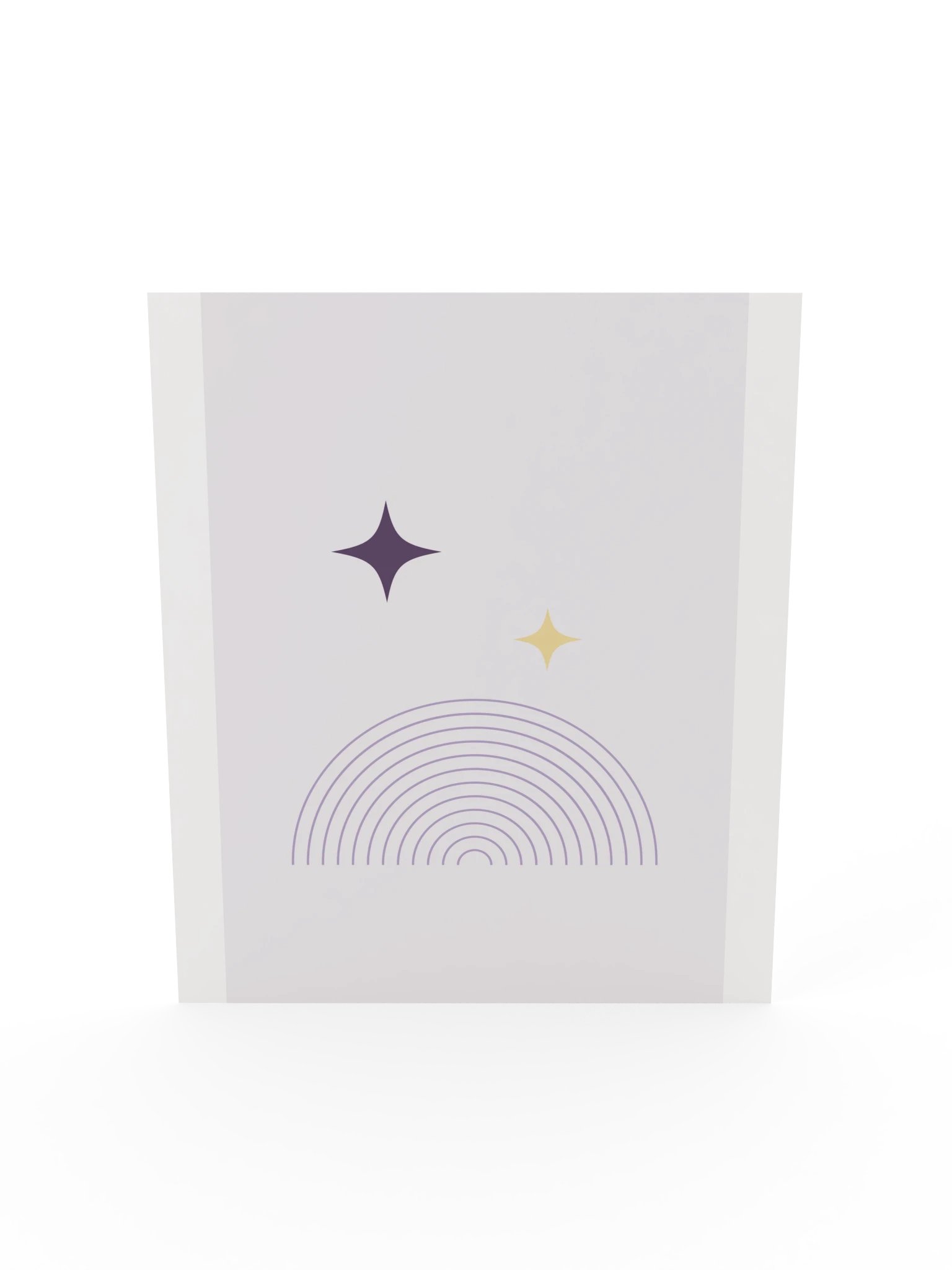 Purple Night Sky Star Print | Lavender Bathroom Wall Art product image (7)