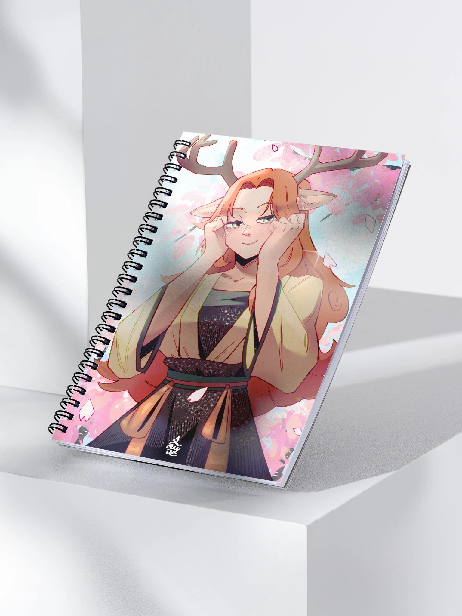 "Sakura Breeze" Notebook (5.5" x 8.5" Dotted) product image (3)