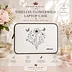 Loren Kalas™ Timeless Flower wild Botanical Laptop Case