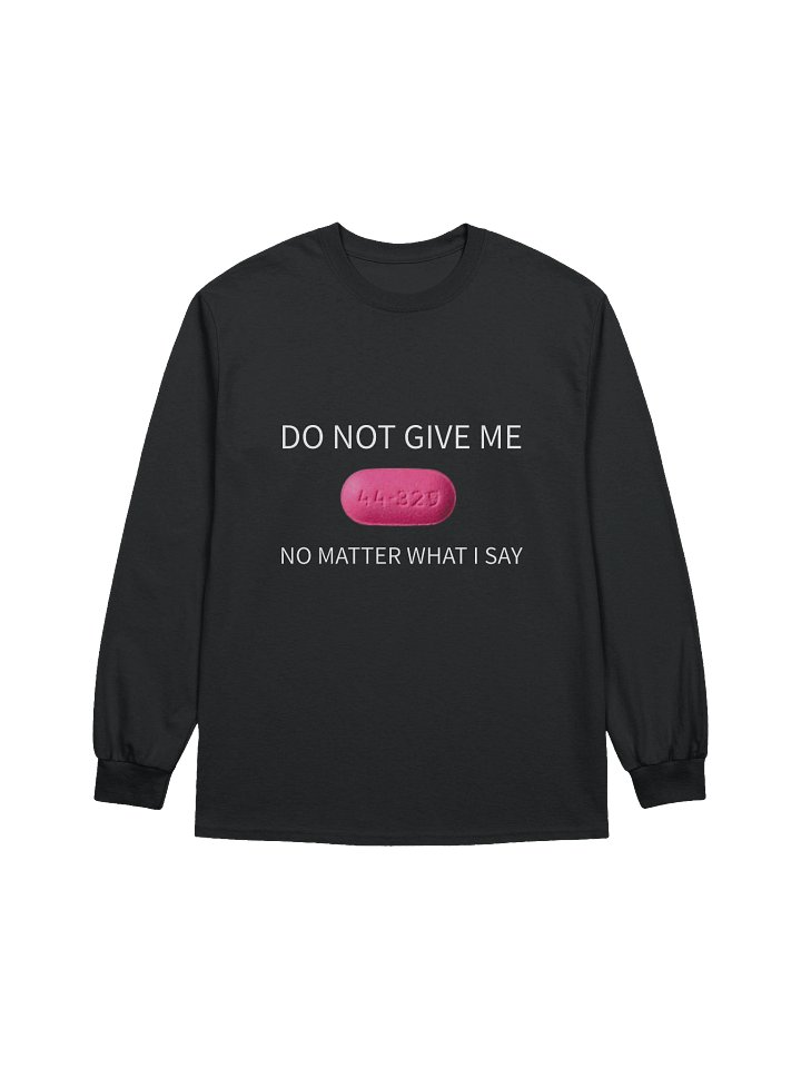 Do Not Give Me DPH Long Sleeve (Black) product image (1)