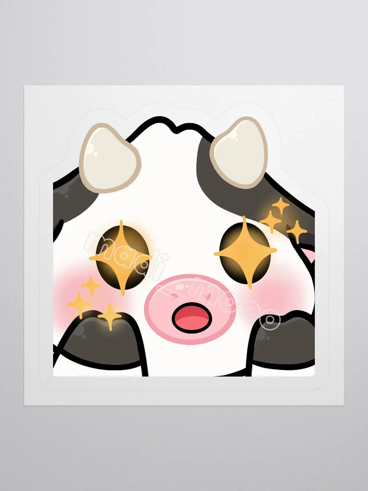 Wow Cow Sticker product image (1)