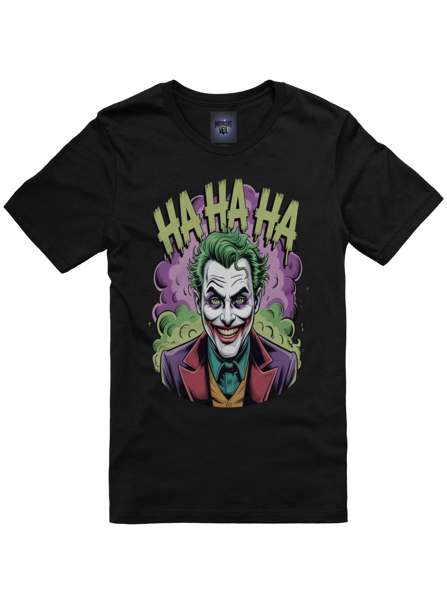 Maniacal Mirage: The Joker's Haunting Hilarity T-Shirt product image (3)