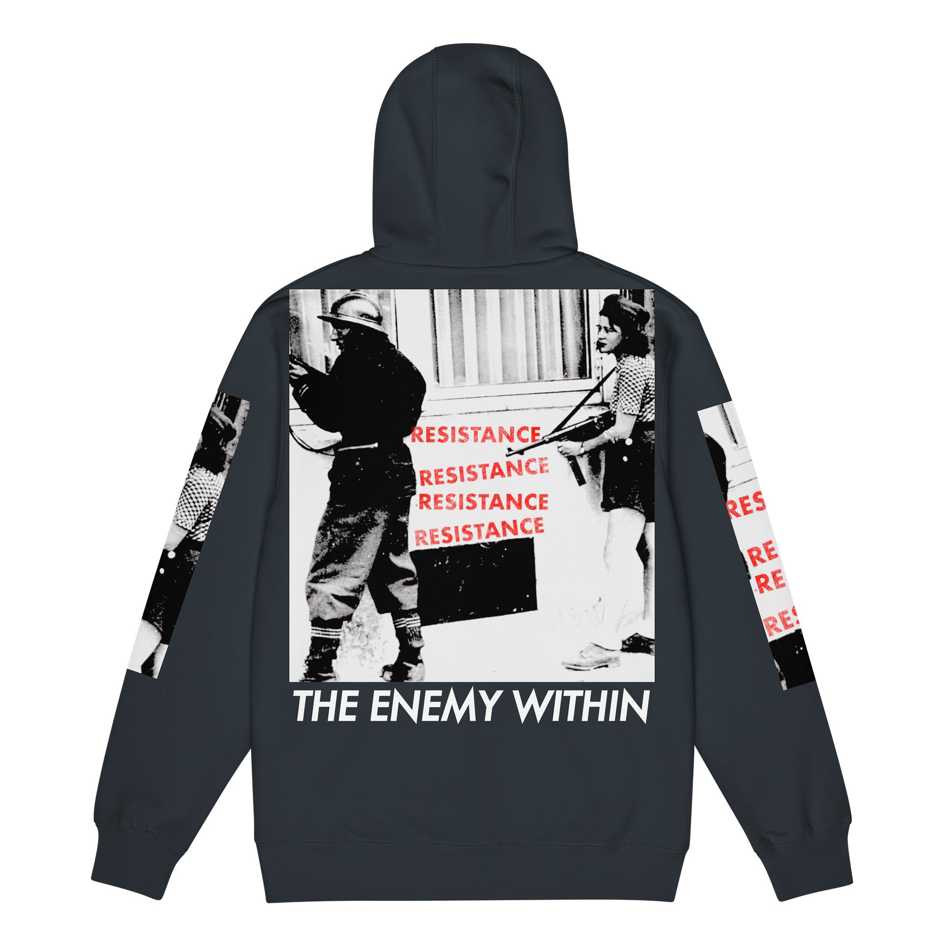 The Resistance Hoodie "Skullcrest" product image (5)