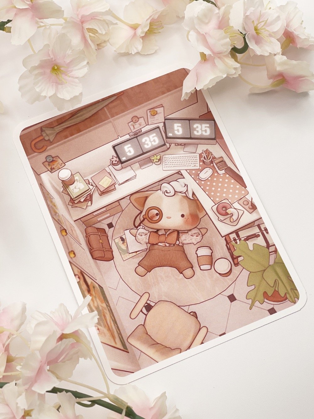 "A Successful Day" Cozy Desk Art & Stationery Collector Set — Tiny Moments Series product image (2)