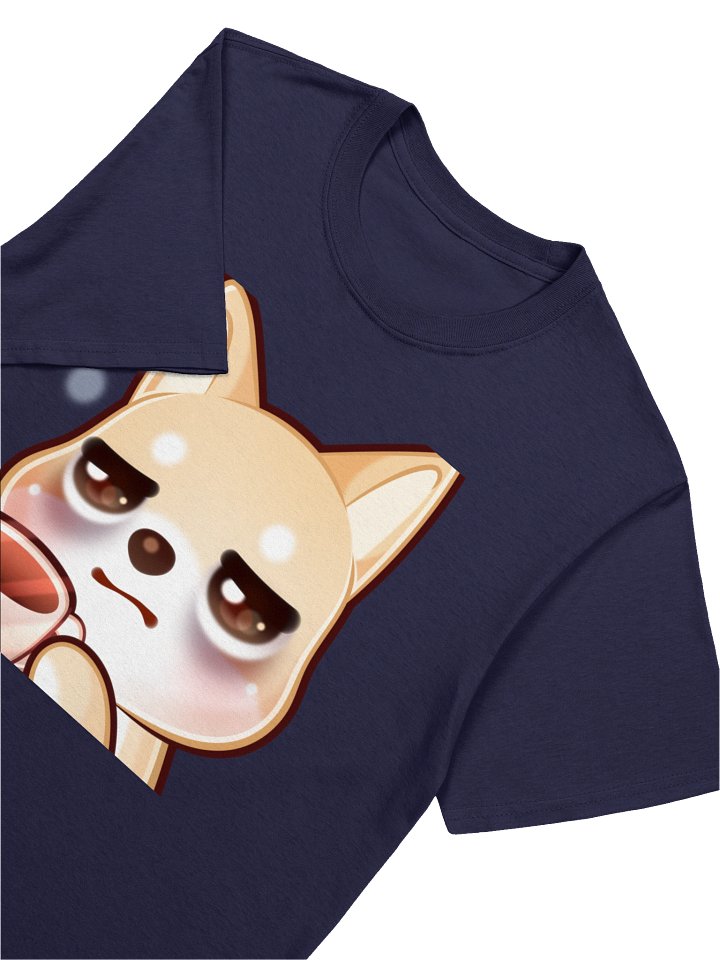 Shiba Coffee Emote Unisex Softstyle T-Shirt product image (2)