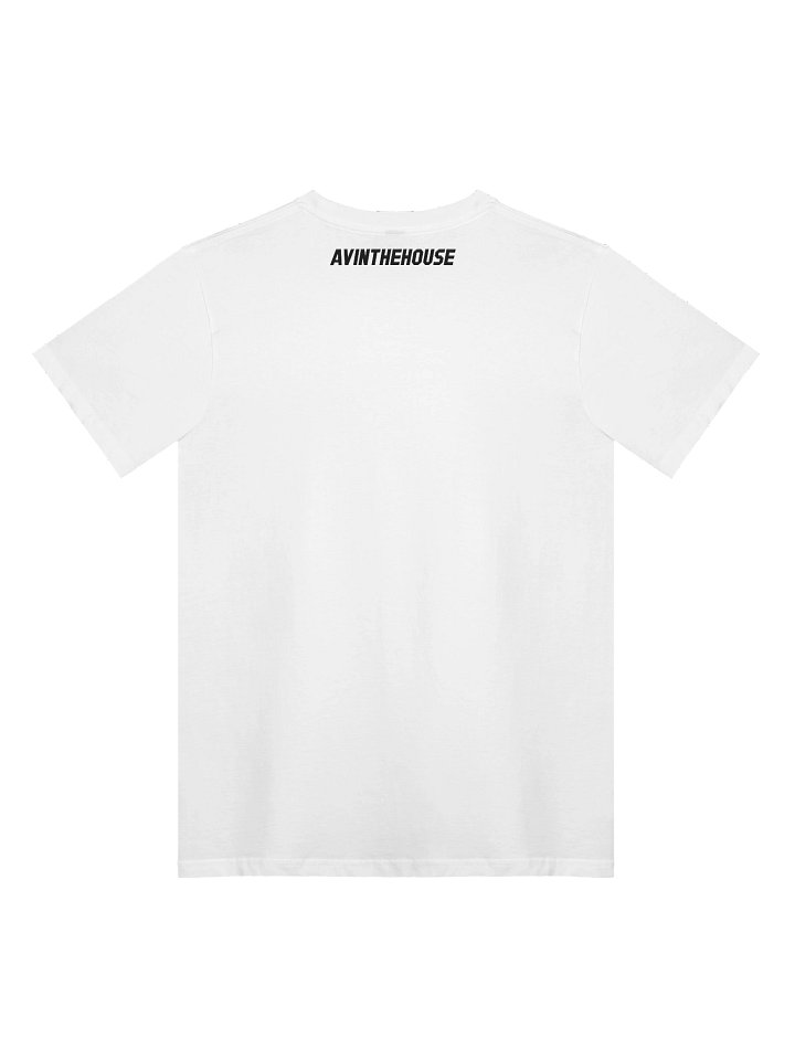 AVintheHouse Logo (White Tee) - AS Colour Unisex product image (2)